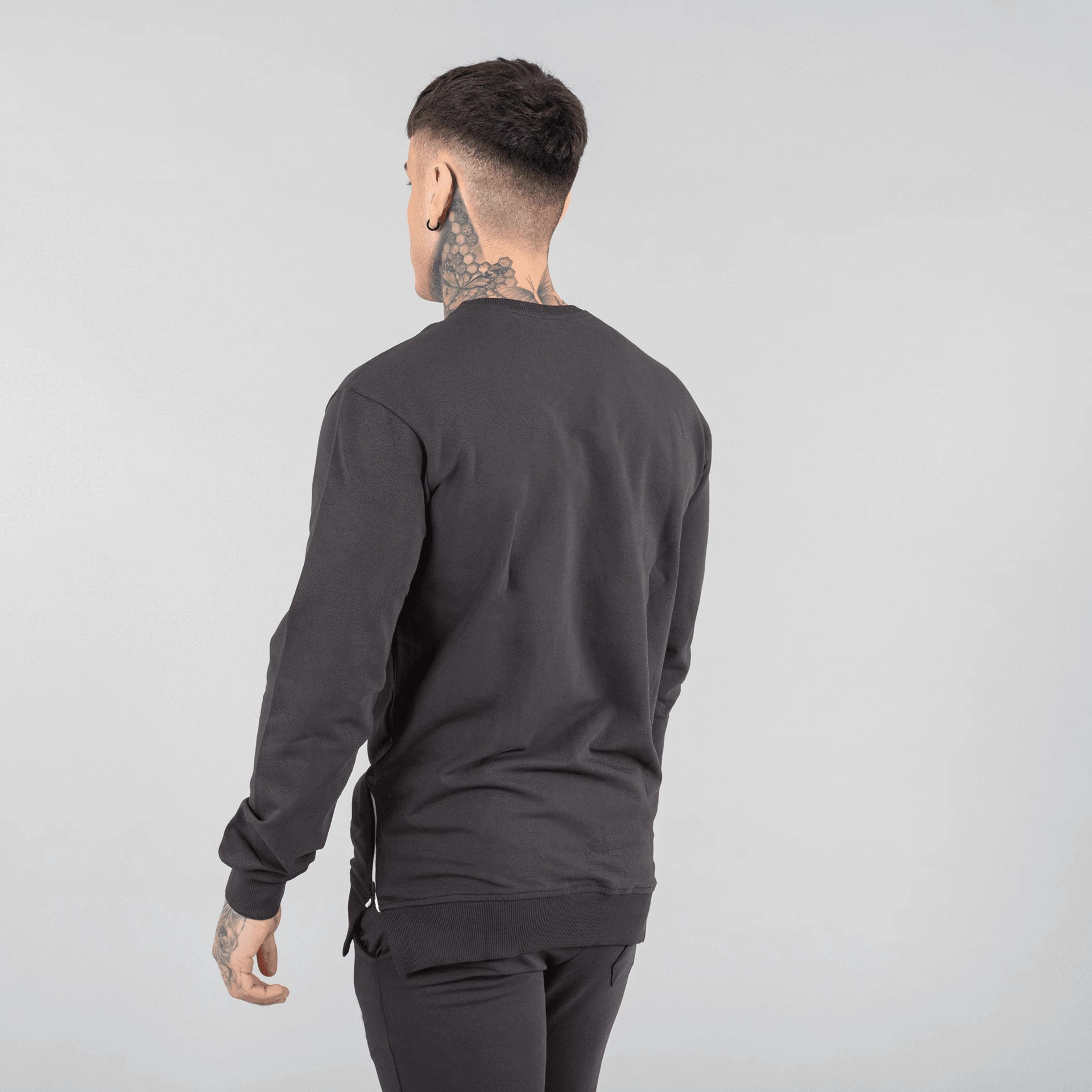 Men's Cotton Workout Running Wicking Stretch Long Sleeve Shirts