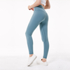 Women High Waisted Workout Leggings Mesh Pockets Booty Yoga Pants