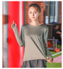 Spring Autumn Lose Thin Mesh Sportswear Tops Women Quick-drying Clothes Long-sleeved T-shirt Blouses Net Celebrity Fitness Yoga
