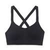 High Support Shockproof Open Back Nylon Push Up Yoga Top Fitness Exercise Running Sport Bra