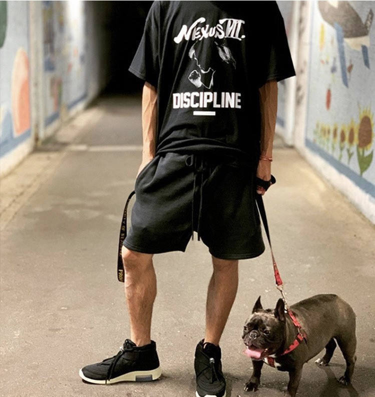 Hot selling style high quality ESSENTIALS shorts reflective french terry cotton shorts men summer sportswear shorts for man