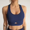 New Arrival Sports Bras Shockproof Sports Wear Underwear Running Vest GYM Fitness Medium Impact Yoga Bra Crop Top For Women