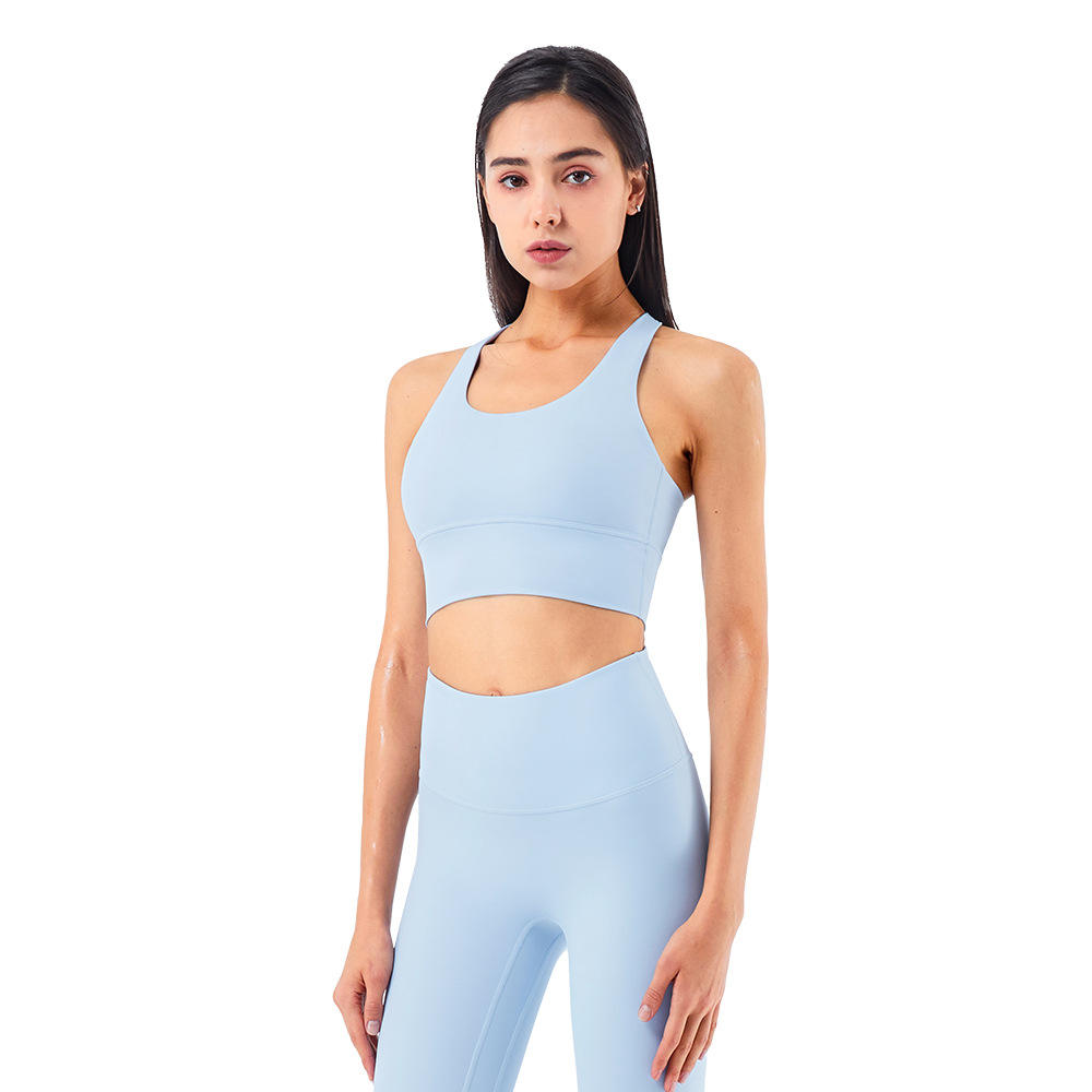 Wholesale Lightly Sports Underwear Beauty Back Yoga Bra Spandex Sports Bra for Women Fitness & Yoga Wear for Adults