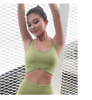 Outdoor Running Fitness Vest Shockproof Push Up Yoga Tops Cropped Sports Bra