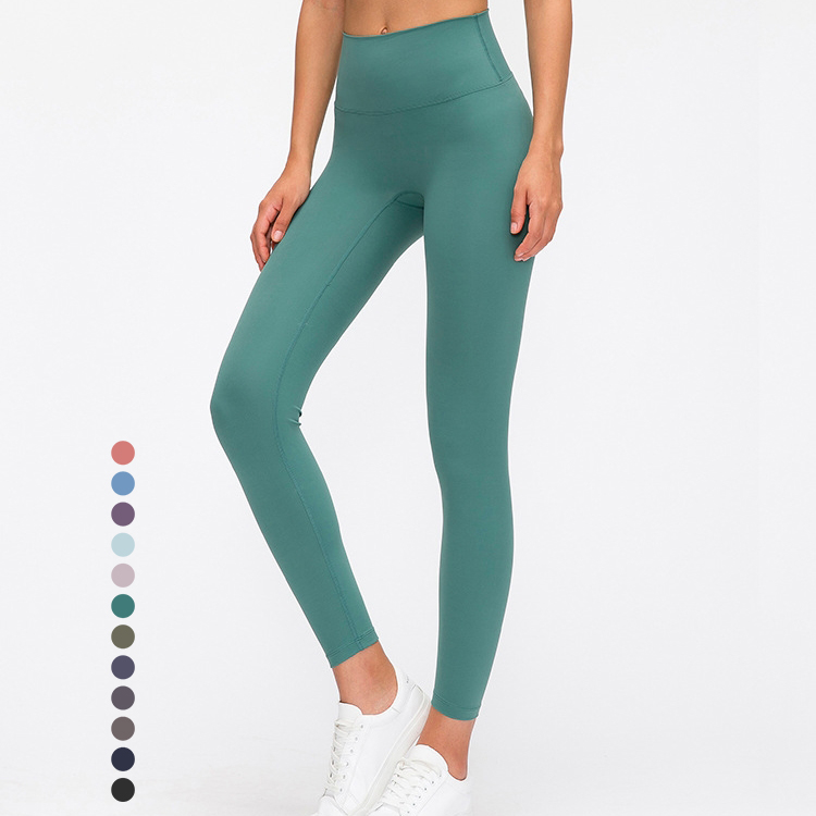 yoga pants with no middle seam