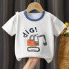 2022 Children Short Sleeve Cotton Summer Kids Boys T-shirt Baby Cartoon Girls Top Clothing