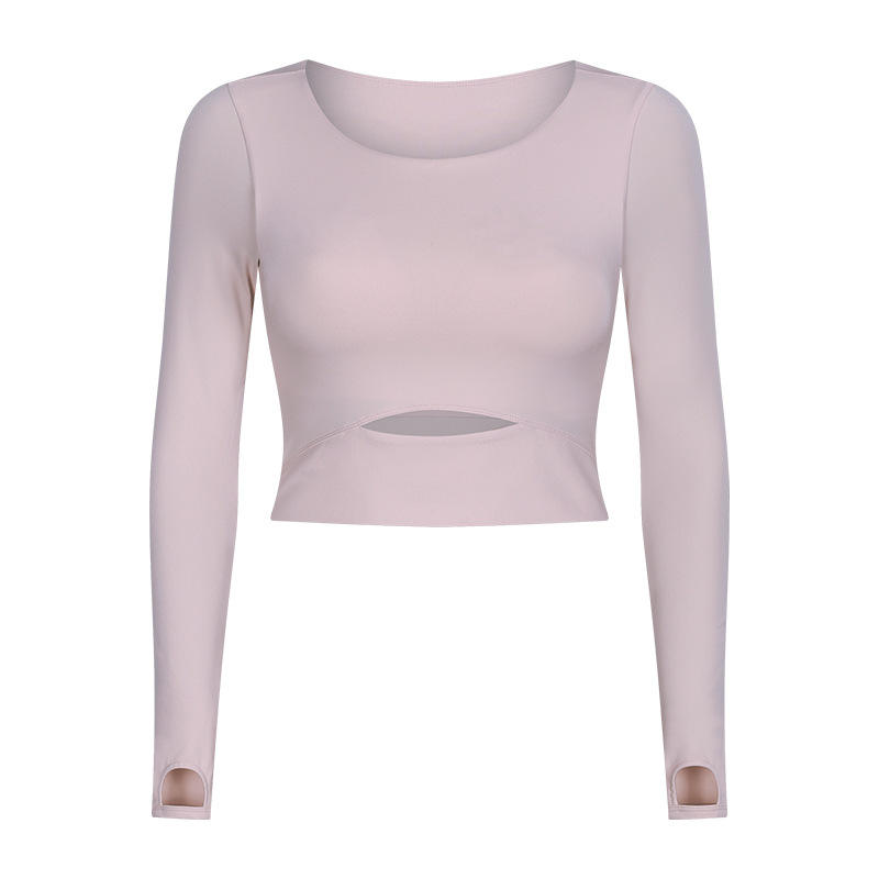New Arrivals Women Long Sleeve Crop Top Plus Size Sport Clothes Long Sleeve Fitness T-Shirts