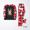 Wholesale Christmas Pajamas Parent-child Home Wear Plaid Print Mosaic Can Be Customized Logo Home Wear