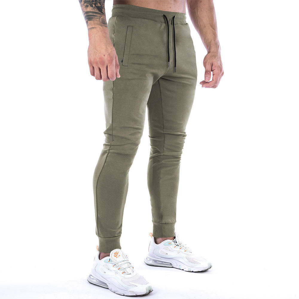2022 Men's Slim Fit Urban Canvas Trousers Casual Pencil Jogger Cargo Long Pants