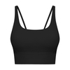 PRETTY Private Label Brassiere Sport Body Shaping Bra Tanktop Ush Up Sports Bra Removable Bra Pad for Women Fitness Yoga Wear