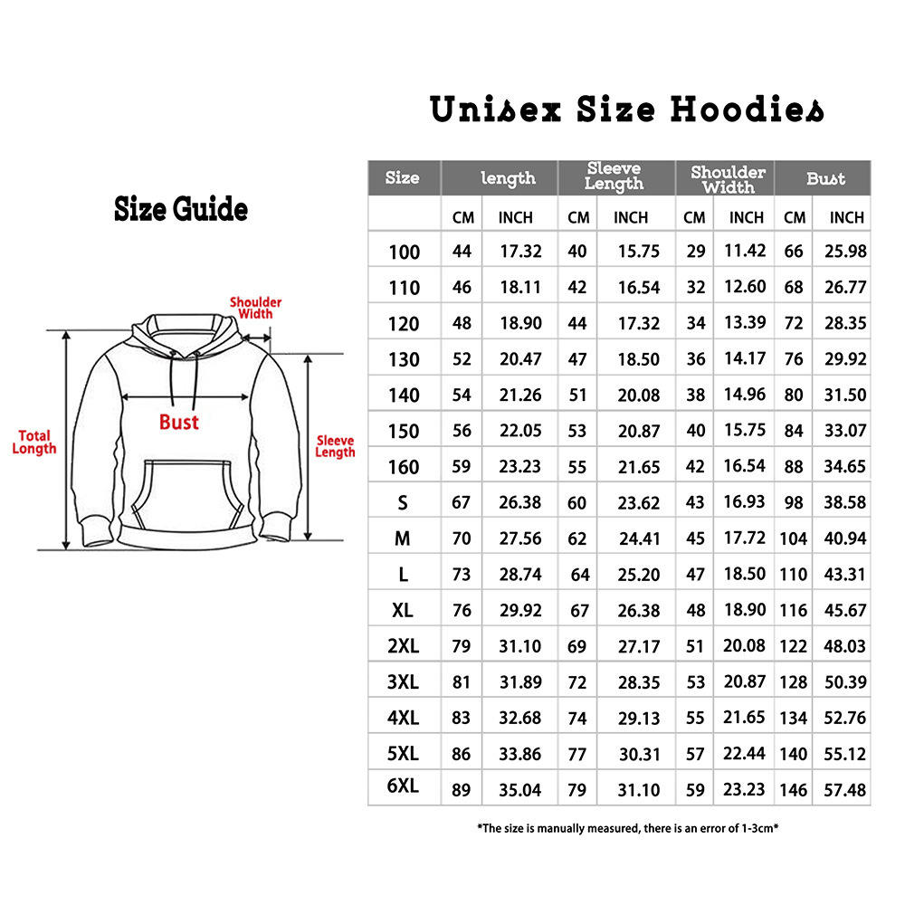 3D Digital Printing Plus Size Hoodies & Sweatshirts Custom Breathable Unisex Hoodies