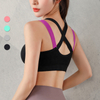 Plus Size Beauty Back Wirefree Stretch Gym Workout Seamless Sports Bras Running Fitness Yoga Bra For Womens