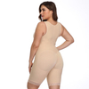 Wholesale Seamless Plus Size Shapewear High Waisted Bodysuit For Curvy Women Slimming Crotchless Body Shaper