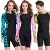 2022 New Arrival Long Sleeve Fashion Diving Sets Breathable Front Zipper Waterproof Women Diving Dress Women Bodysuit