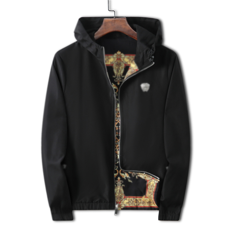2023 Winter Luxury Plus Size Men's Jackets Coats Windproof Outdoor Bomber Jackets Letterman Reversible Jacket For Men