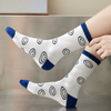 Custom LOGO Sports Ladies Skin-friendly Breathable Wear Resistant Autumn Winter Socks Women's Mid-tube Socks Girl's Calf Socks