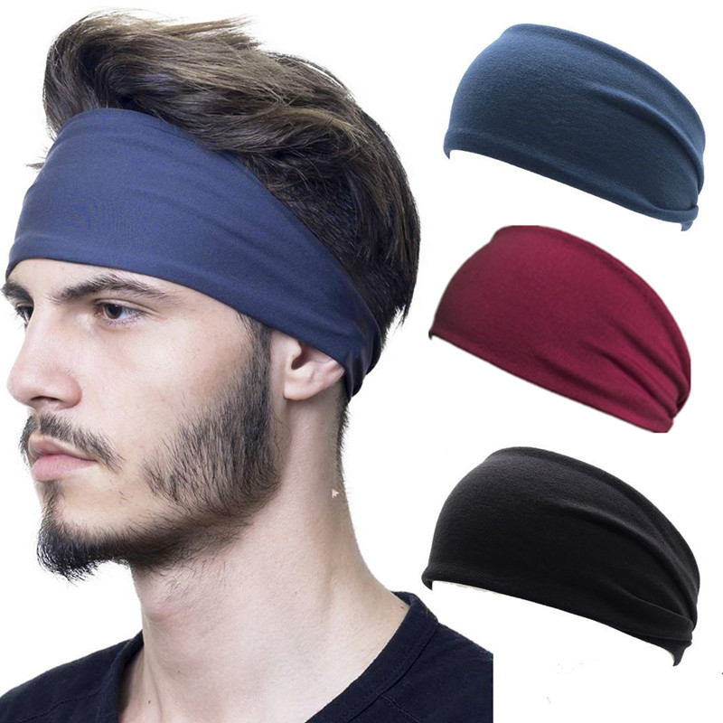 Amazon Sells Running Fitness Headband Exercise Yoga Sweat Absorbing Headband Stretch Solid Cotton Headband